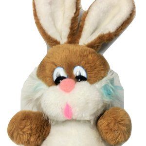 Daekor Vintage Pot Belly Bunny Rabbit  Plush 9in.